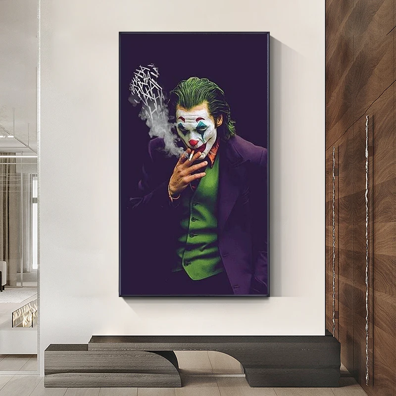 Плакат из фильма Джокер настенная Картина на холсте настенное искусство для