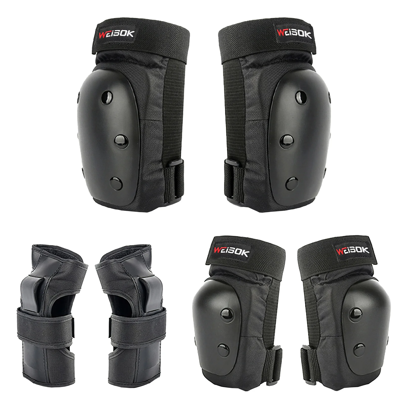 

Набор наколенников с наклейками для катания на роликах, защита от падения, защитное снаряжение, уникальные наколенники, эластичные Налокот...