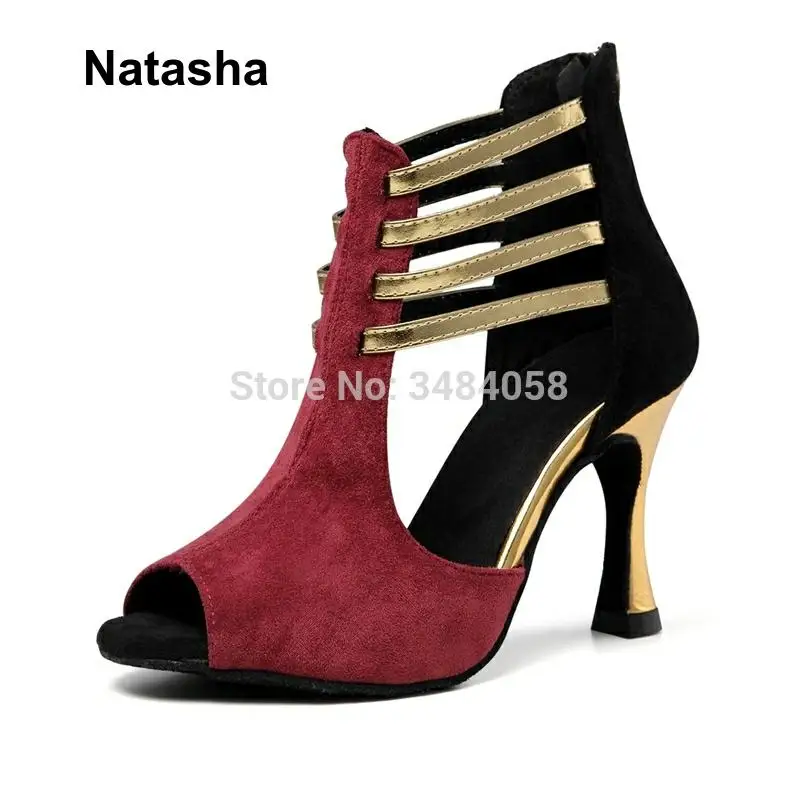 Наташа Новая женская танцевальная обувь для взрослых латинских танцев на