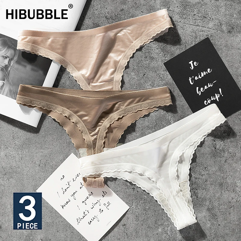 Кружевные шелковые стринги сексуальные трусики бесшовное нижнее белье G String