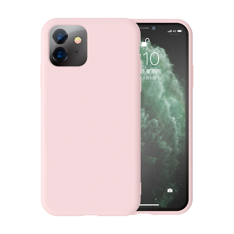 

Original Soft Liquid Silicone Rubber Case For iPhone 13 12 Mini 8 7 6 6S Plus XR XS MAX X Phone Cover For iPhone 11 Pro MAX Case