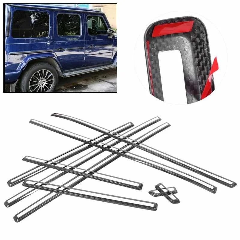 

10 шт., декоративные полосы для боковых дверей Mercedes Benz G Class W463 2019-2020