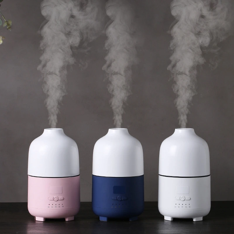 

EAS-Intelligent Air Humidifier 500ML Ultrasonic Aroma Essential Oil Diffuser Cool Mist Maker Aromatherapy