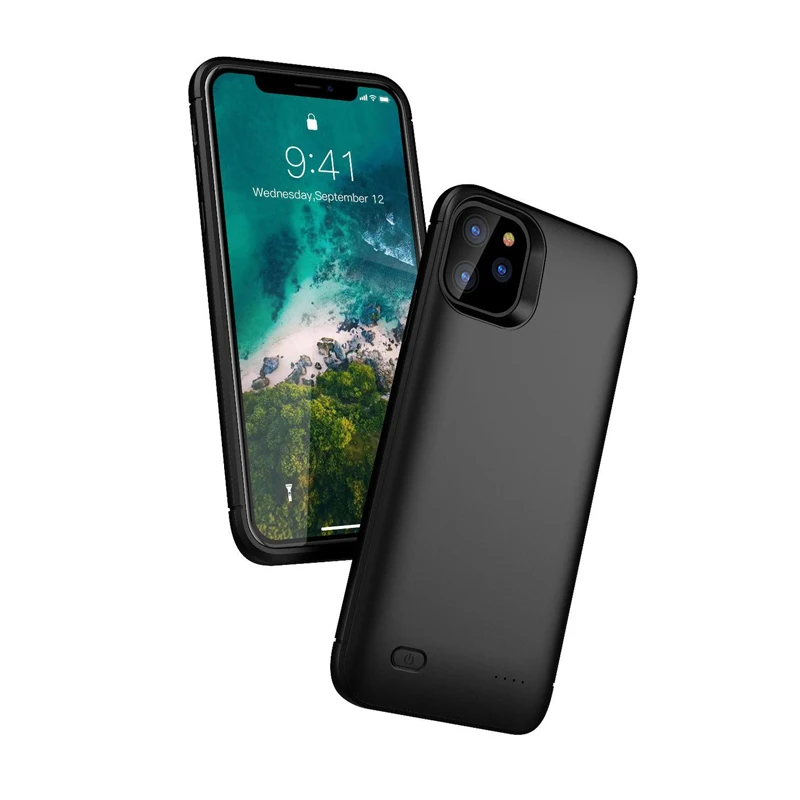 5200/6200mAh зарядное устройство чехол для iPhone 11/iphone 11 Pro/iPhone Pro Max внешнее резервное