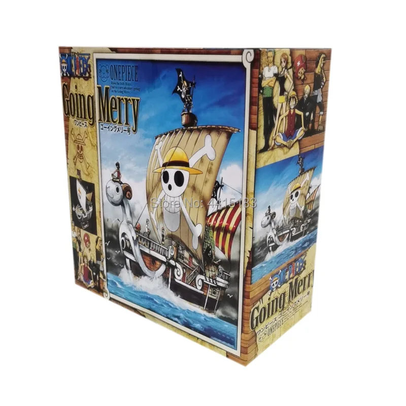 25 см аниме одна штука веселый пиратский корабль ПВХ фигурка кукла Коллекционная
