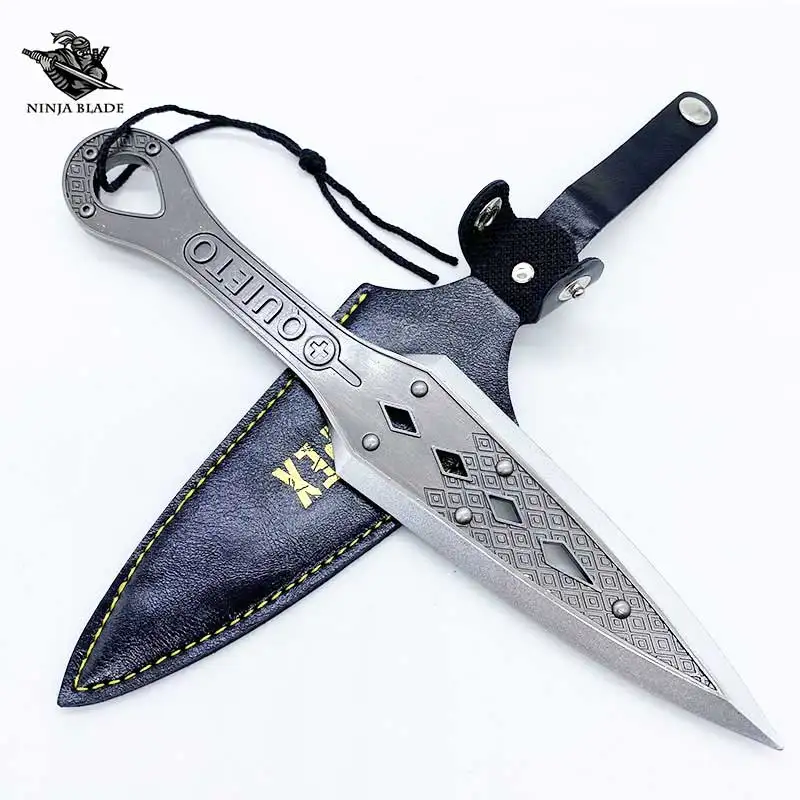 Металлический кинжал Apex Hero Wraith Kunai длинное оружие из сплава короткий косплей
