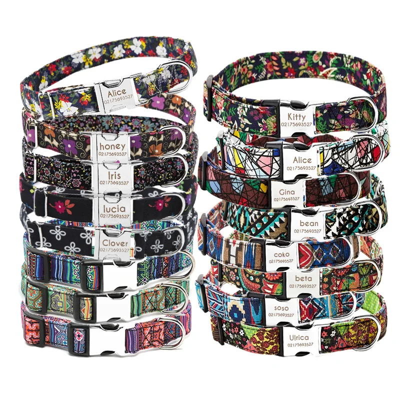 Собачий ошейник товары для кошек собак бирка с гравировкой именная табличка