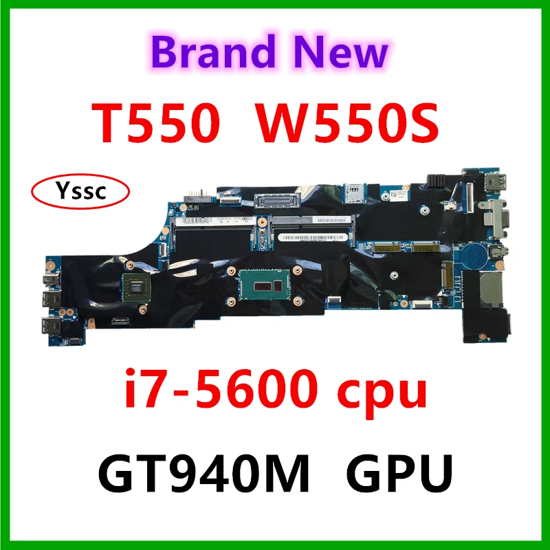 Новый 48.4AO12.011 материнская плата для ноутбука Lenovo T550 ноутбук I7-5600U процессор (для