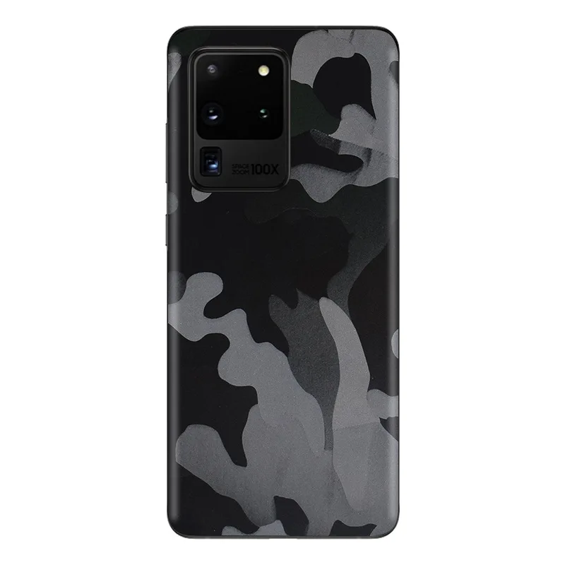 Черная камуфляжная пленка для Samsung Galaxy S10/S10 Plus/S10E/S20/S20 Plus/S20 Ultra | Мобильные телефоны