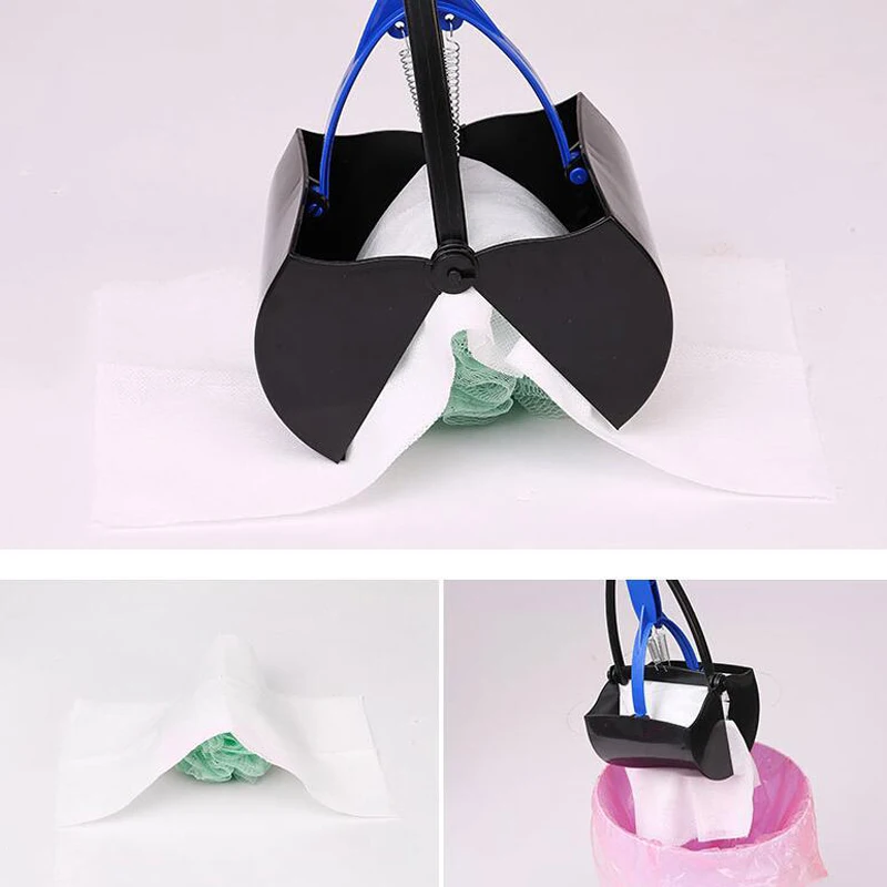 Складной туалет для домашних животных собак кошек с длинной ручкой|Совки и