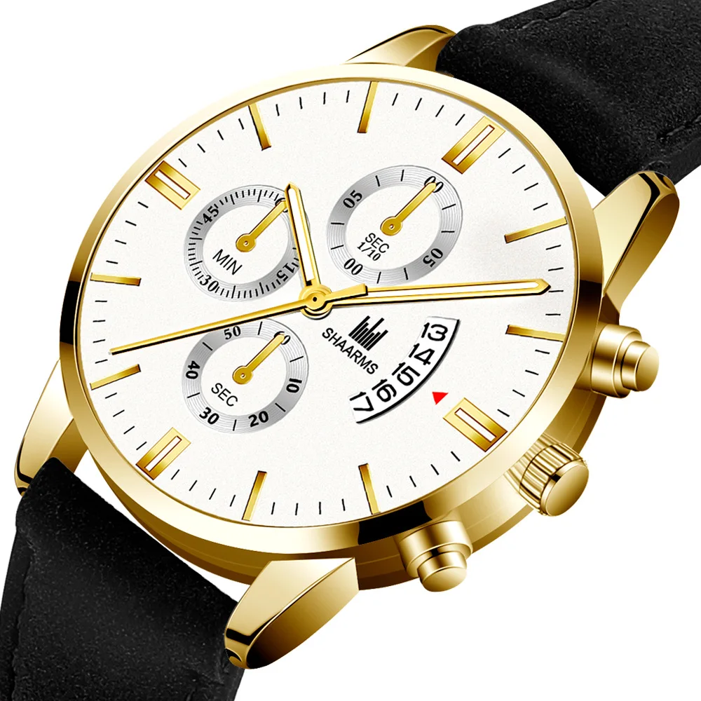 

Mens Watches Top Brand Luxury 2021 Business Calendar Wristwatch Casual Quartz Watch Men Sport Military Clock Relogio Masculino