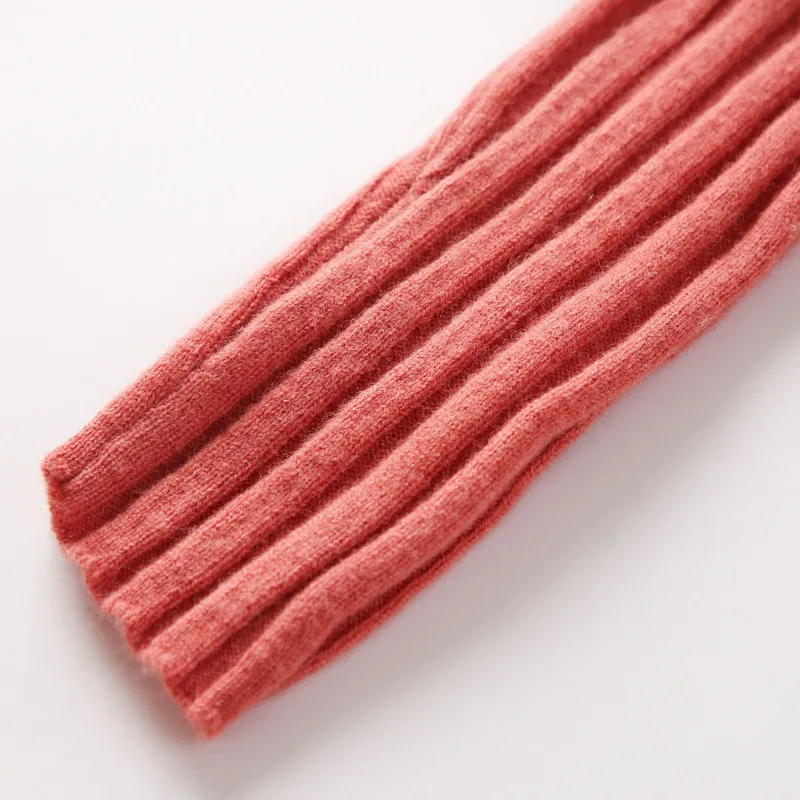 Осенне-зимний новый кашемировый свитер с ворсом Свободный вязаный джемпер