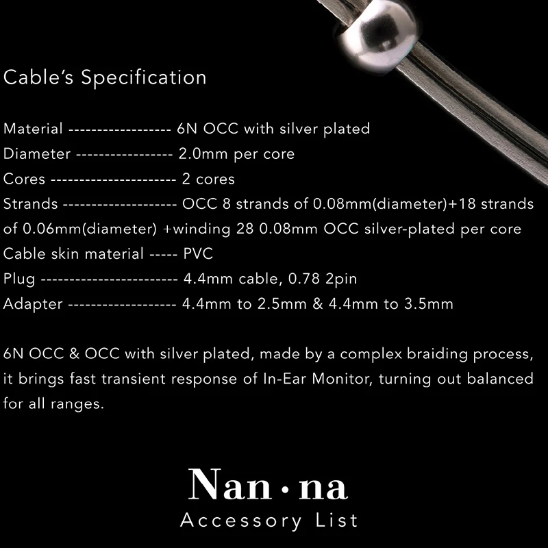 KINERA NAN NA 2.0 Pro 2EST+1DD+1BA Наушники HIFI DJ Monitor NANNA 2 с адаптером 5 мм 3 0 78 2-контактный кабель