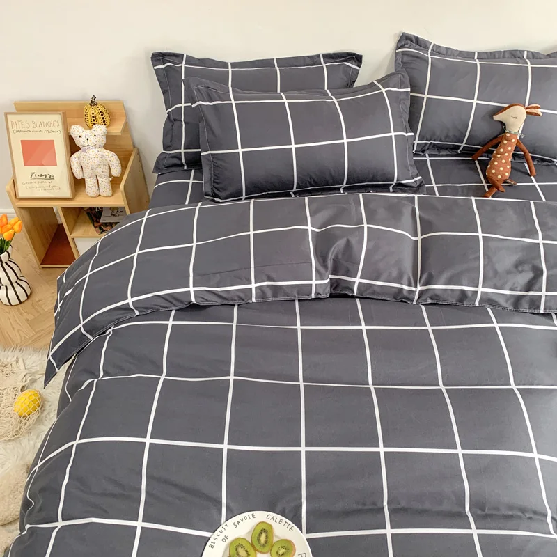 

New Style Dream Court Bedding Set Cotton Bed Linen Sheet Cover 240x220 Single Double Queen King Quilt Covers Sets