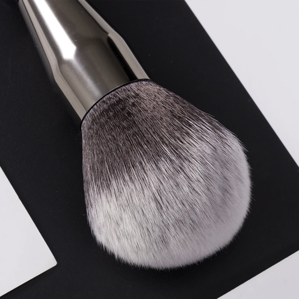 BEILI черные мягкие синтетические волосы Большой порошок кисти для макияжа
