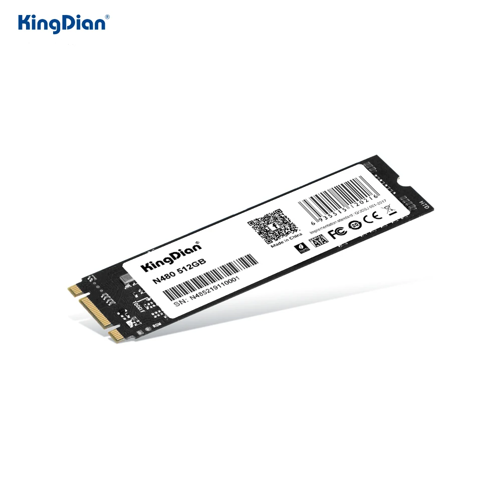 KingDian SSD NGFF 512 ГБ M.2 2280 мм Внутренний твердотельный накопитель жесткий диск с