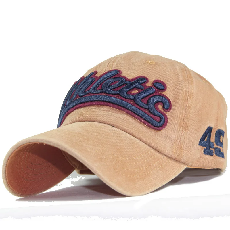 

New Baseball Cap Letter ATHLETIC for Men Women Gorras Hombre Embroidery Snapback Hat Caps Casquette Hats Casual Sports Dad Bone