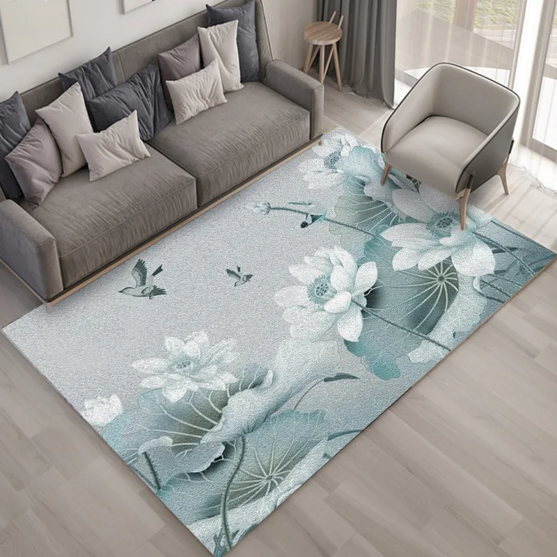 

Thicken Light Luxury Bedroom Bedside Blanket Caffee Table 3d Floor Marts Lounge Rug Living Room Rugs Bedroom Carpet Home Decor