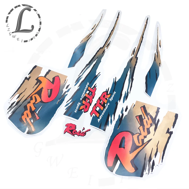 Бесплатная доставка полный набор стикеров для мотоцикла графический комплект