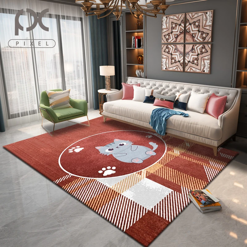 

Carpet Living Room Bedroom End Table Floor Mat Household Disposable Sofa Bedside Blanket Large Area Full-Bed Room Full-Bed