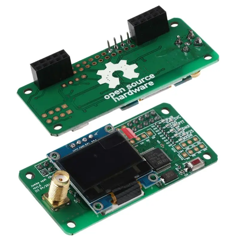

Точка доступа 2018 мм dvm, поддержка P25 DMR YSF NXDN для Raspberry Pi + OLED + антенна