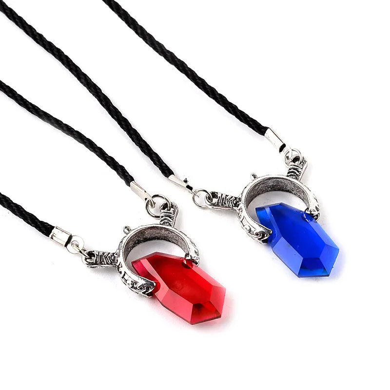 

Lucky Game Film Demon Hunter Logo Couple Soul Stone pendant Necklace Love Woman Mother Girl Gift Wedding blessing Jewelry