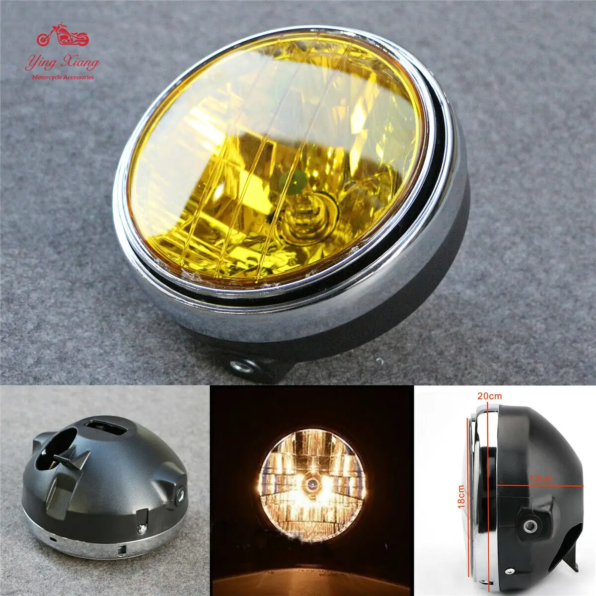 Передняя фара мотоцикла для Kawasaki ZRX400 ZRX1100 ZRX1200 ZEPHYR ZR550 ZR750 ZR1100 ER5 BALIUS W650 |