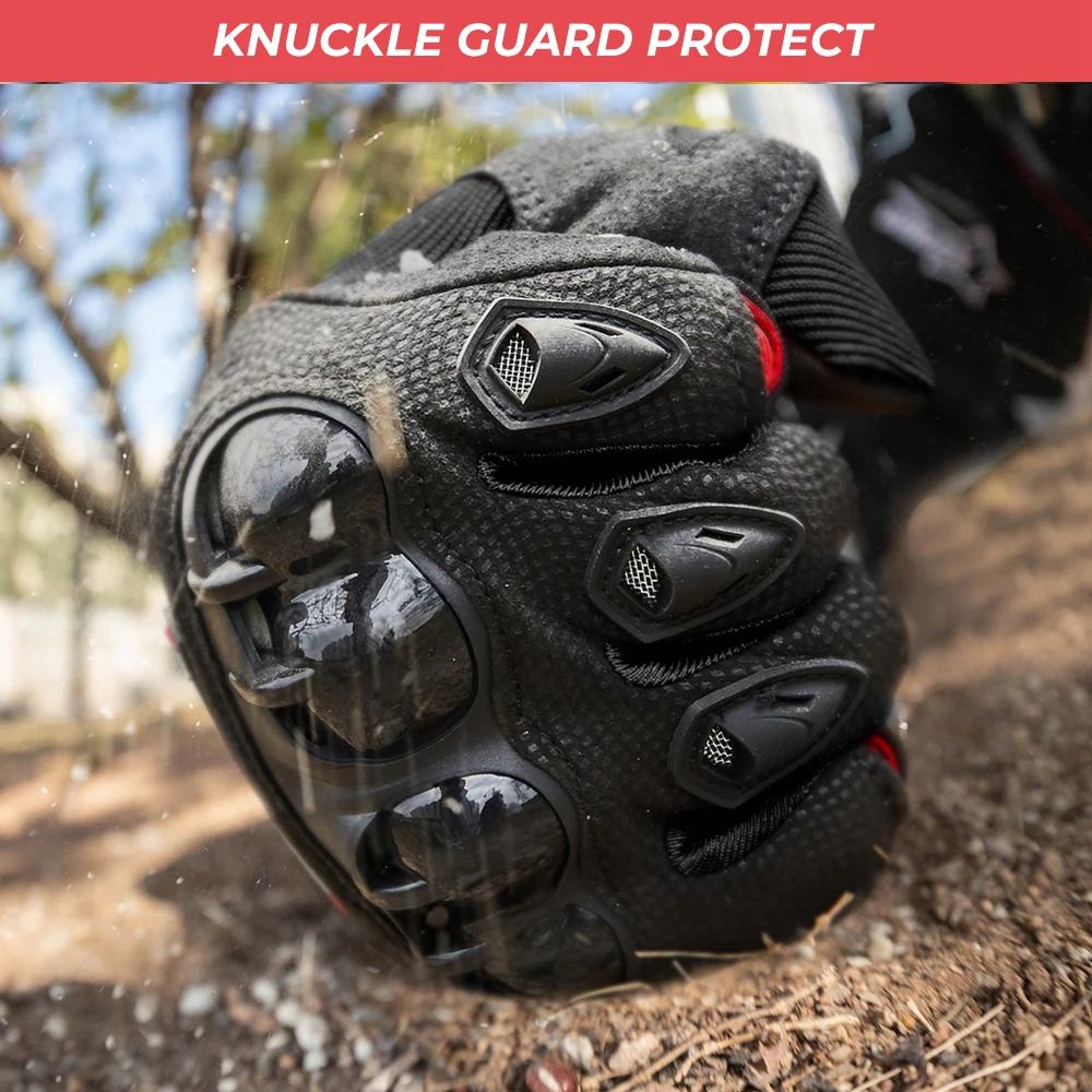 Мотоциклетные Перчатки с закрытыми пальцами дышащие защитные перчатки из ПВХ