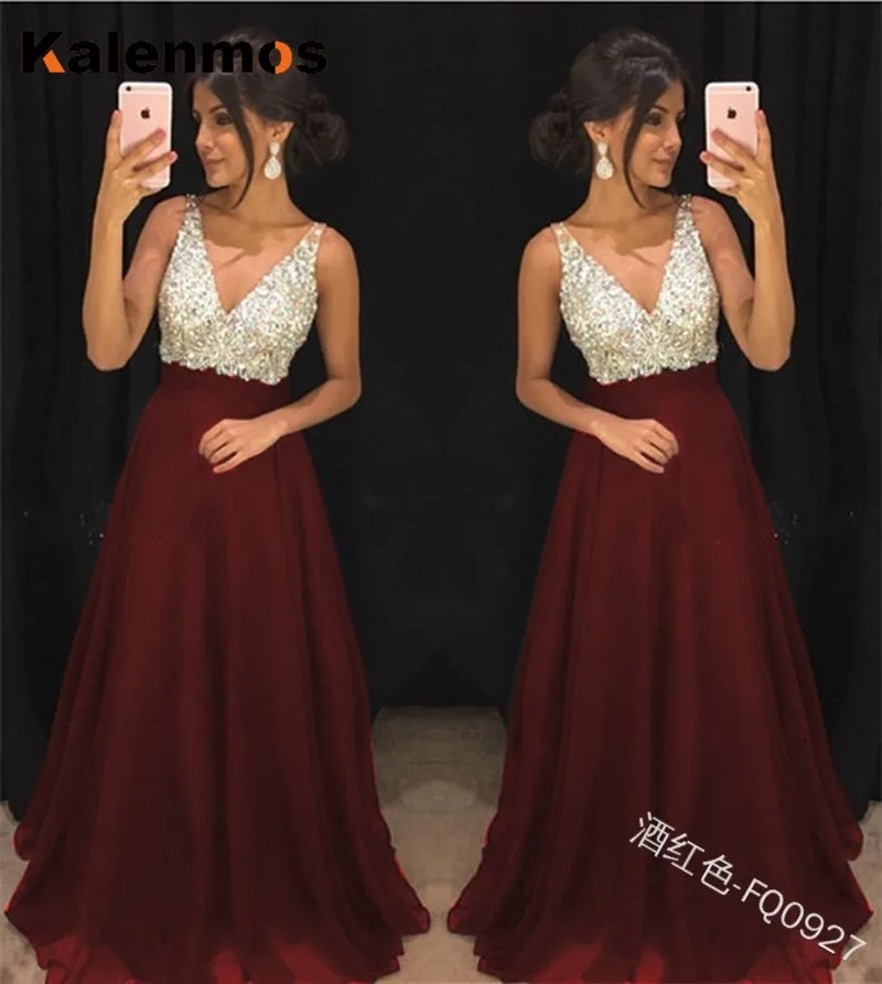 Платье женское длинное без рукавов пикантный однотонный топ с блестками и