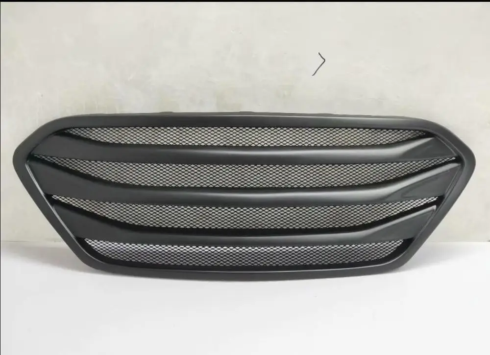 

Черный полимерный накладной гриль для передней решетки капота подходит для стайлинга автомобиля 2010-2014 для Hyundai Tucson ix35