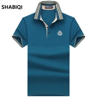 shabiqi size s 10xl 2022 summer fashion brand mens shirt men polo shirt summer short sleeve polos shirt t designer polo shirt