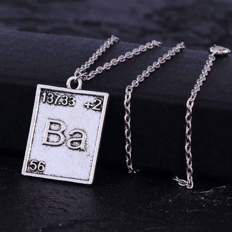 Ожерелье с подвесками в виде периодических элементов 2 шт./пара | Украшения и