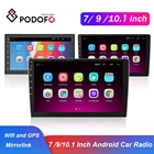 Автомагнитола Podofo, мультимедийный плеер на Android, с GPS, Wi-Fi, Bluetooth, для Toyota, Volkswagen, Hyundai, киа, Renault, Suzuki, типоразмер 2 Din