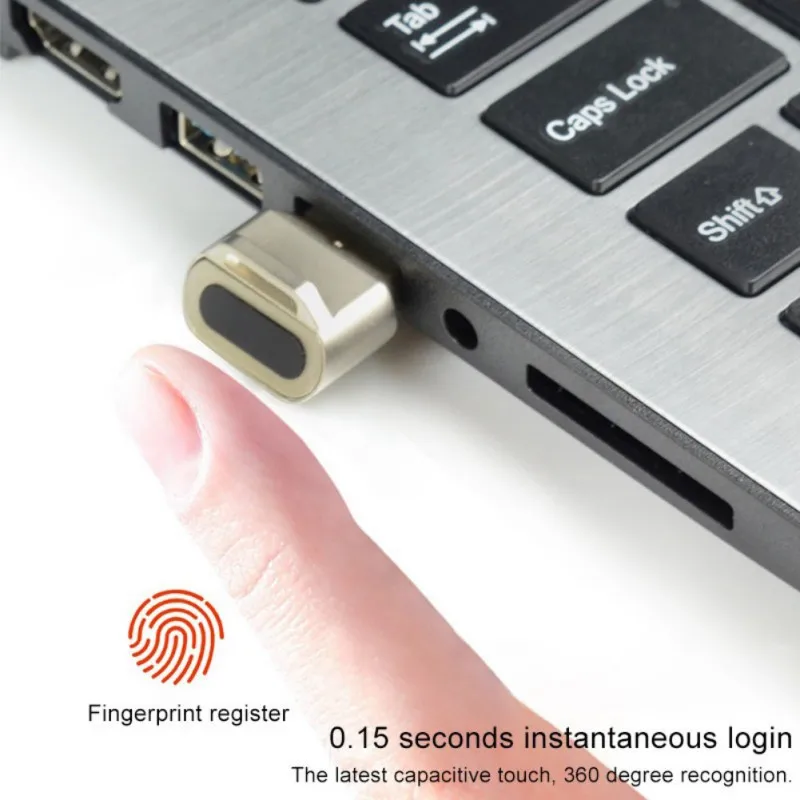 Новый портативный USB сканер для считывания отпечатков пальцев Сканер