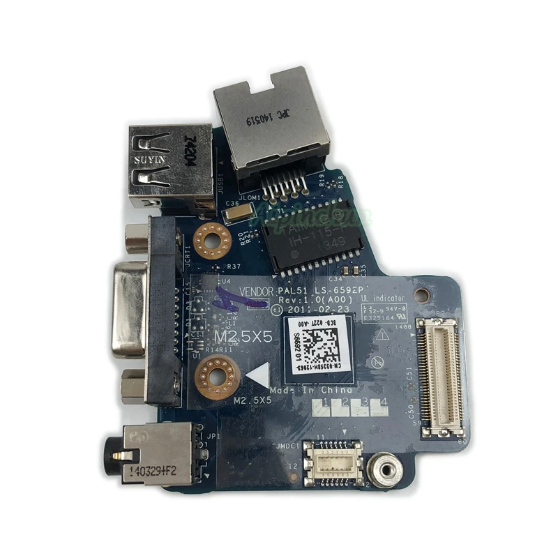 Новый оригинальный LS 6592P PAL51 для Dell Latitude E6420 USB VGA Аудио LAN плата cn 03258H 3258H