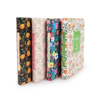 new cute pu leather floral flower schedule book diary weekly planner notebook school office supplies kawaii stationery girl gift
