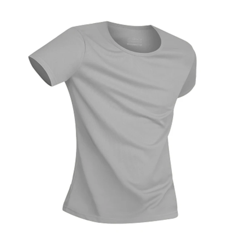 

Hiking T-Shirt Men Summer Quick Dry Top Plus Size Outdoor Sport Shirts Hydrophobic Breathable Antifouling Climbing Camping Shirt