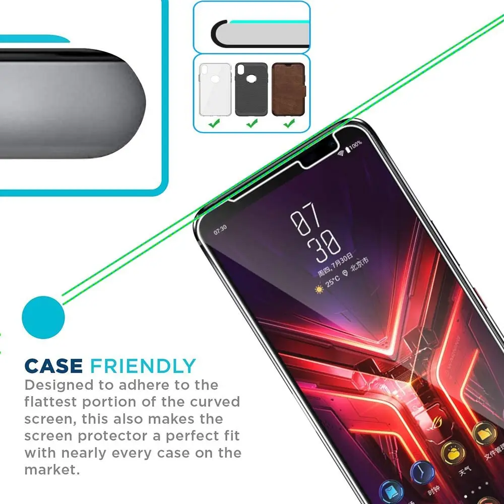 Закаленное стекло для ASUS Zenfone 3 Max X008D X00DD Z010D ZC520TL Laser ZC551KL Go X00AD ZB500KL ZB452KG G550KL защита