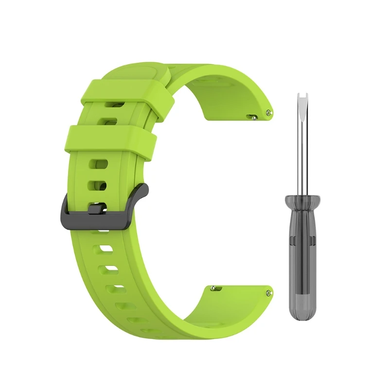 

Multicolor Soft Silicone Strap Wristband Watch Band Wrist Strap For-Amazfit Neo Smart Watch Accessories