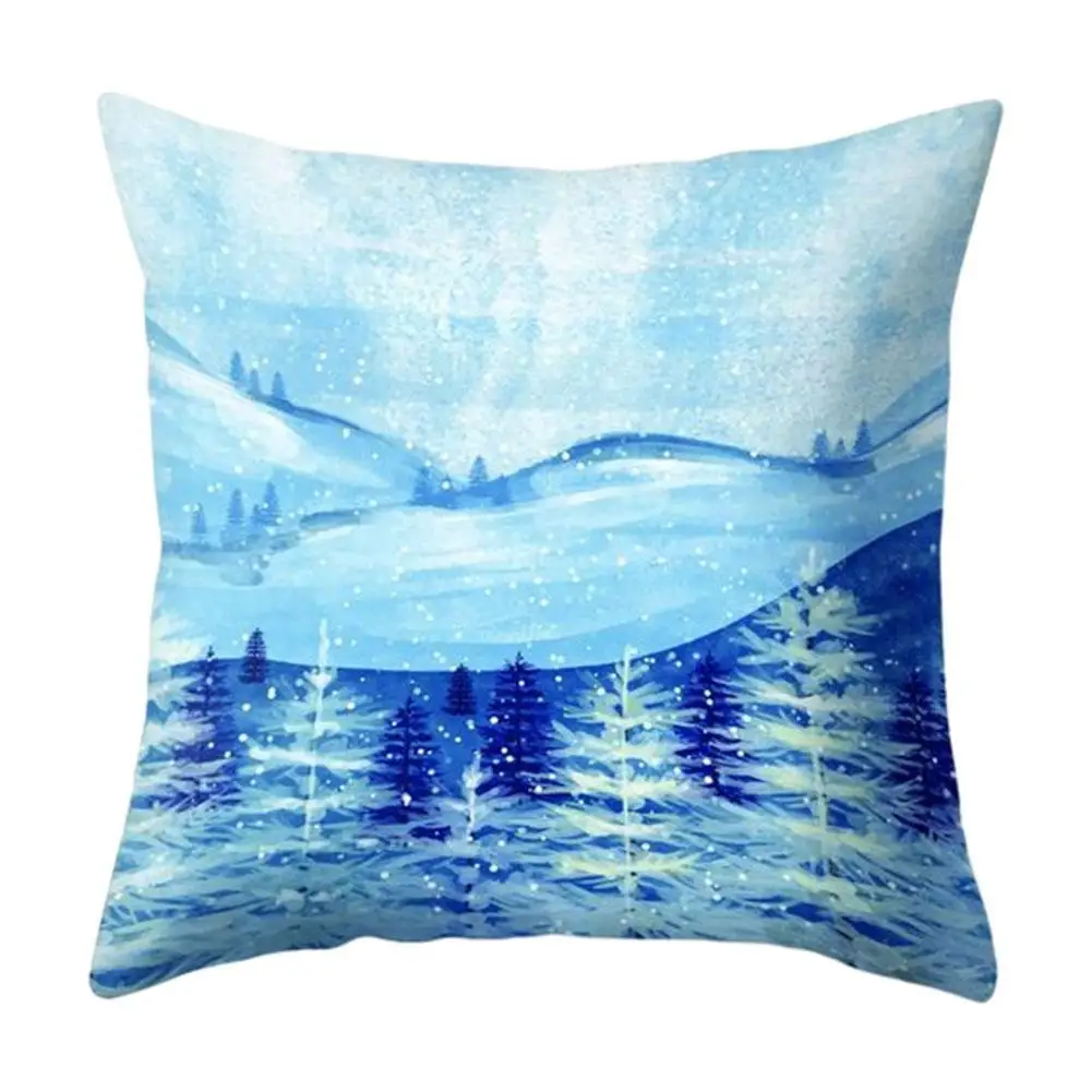 

The Scenery Cushion Cover Cute Pillow Cover Cartoon Case Office Pillowscasefor Pillow Throw Polyester Car Bedroom H8I5