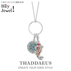 Ожерелье с подвеской кои и звезды, Весенняя Новинка 2020, модные ювелирные изделия, европейский стиль, Стерлинговое Серебро 925 пробы, бижутерия, подарок для женщин и девушек