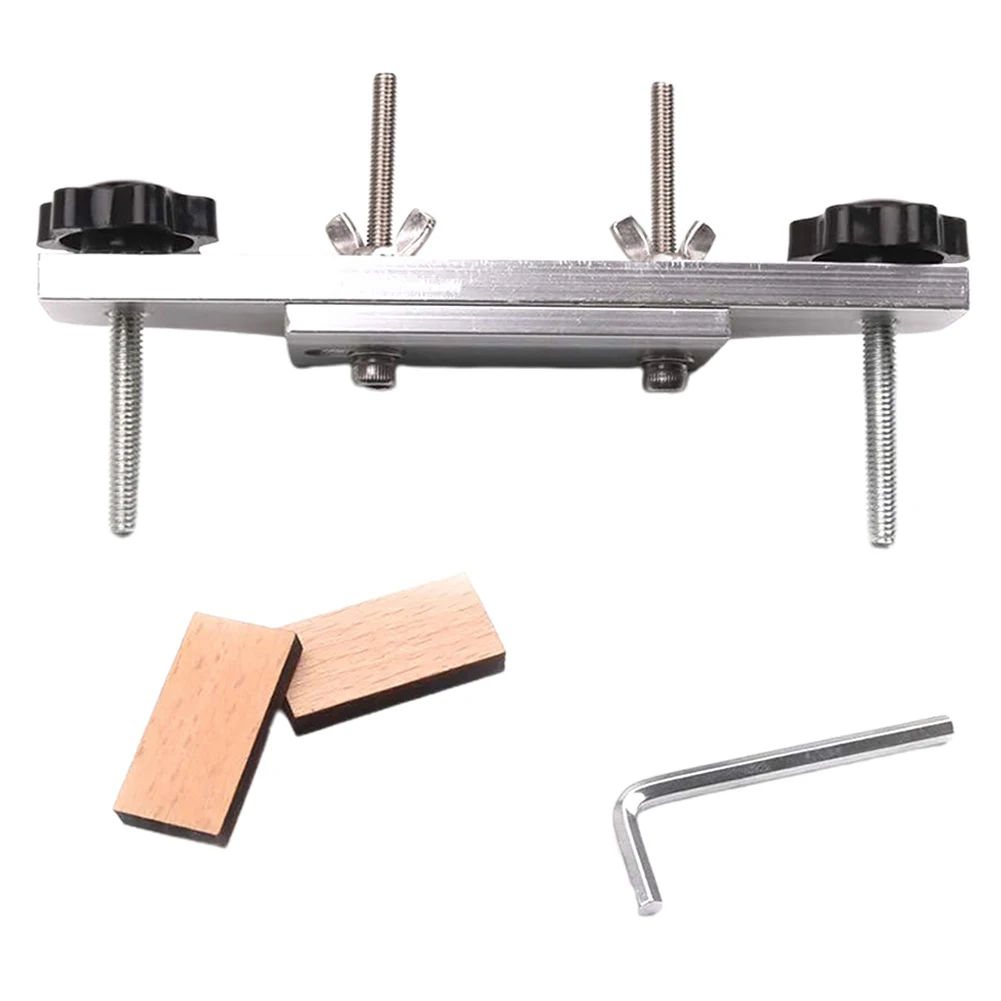 

Портативный Инструмент Luthier для технического обслуживания, универсальный зажим для моста гитары с L-ключом, практичная установка для домашн...