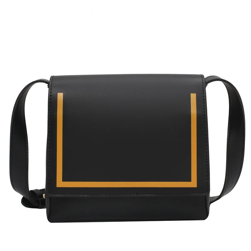 

Retro ladies shoulder bag 2021 new high-capacity PU street trend small square bag travel daily underarm messenger bag female