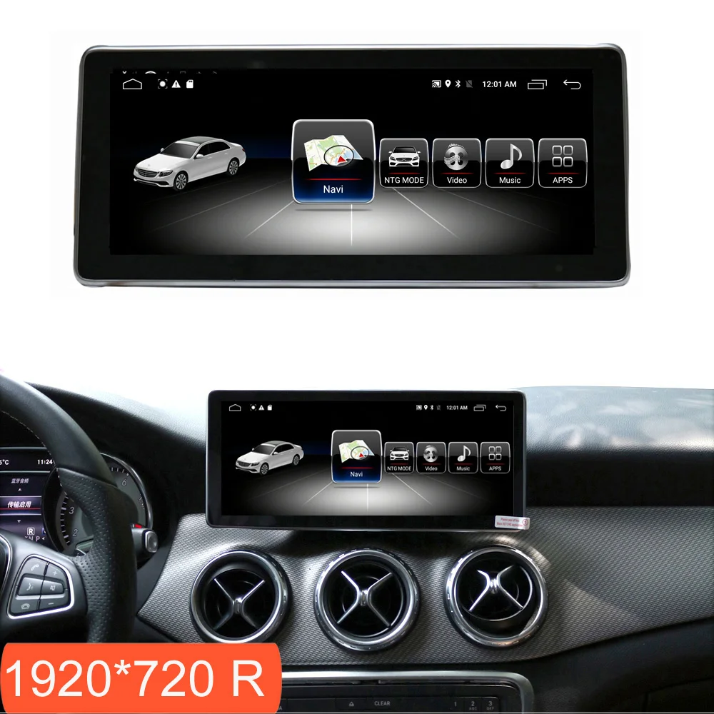 10 25 &quot4 + 64G Android мультимедийный сенсорный экран для Mercedes Benz класс W176 автомобильный