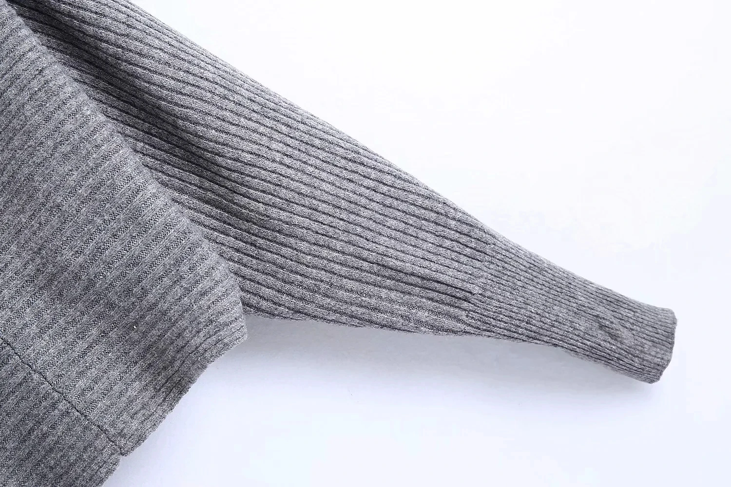 

Cardigan Sweater Women 2020 Vintage Gray Loose Knittted Sweater Lady Casual Elegant High Street Eurpean Chic Top