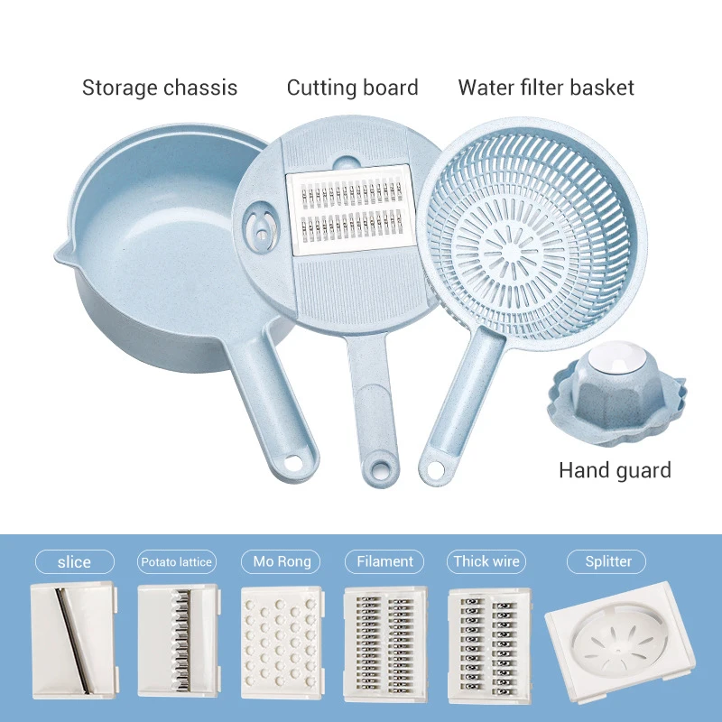 10 в 1 Многофункциональные кухонные аксессуары Терка ситечко для - Цена: 1 492,71 - 1 505,72 руб.