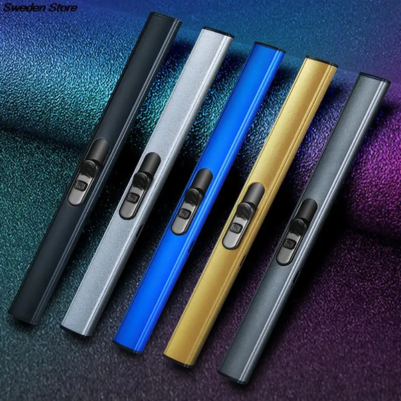 Новинка 1 шт. USB портативная дуга для барбекю газовая зажигалка Плазменные