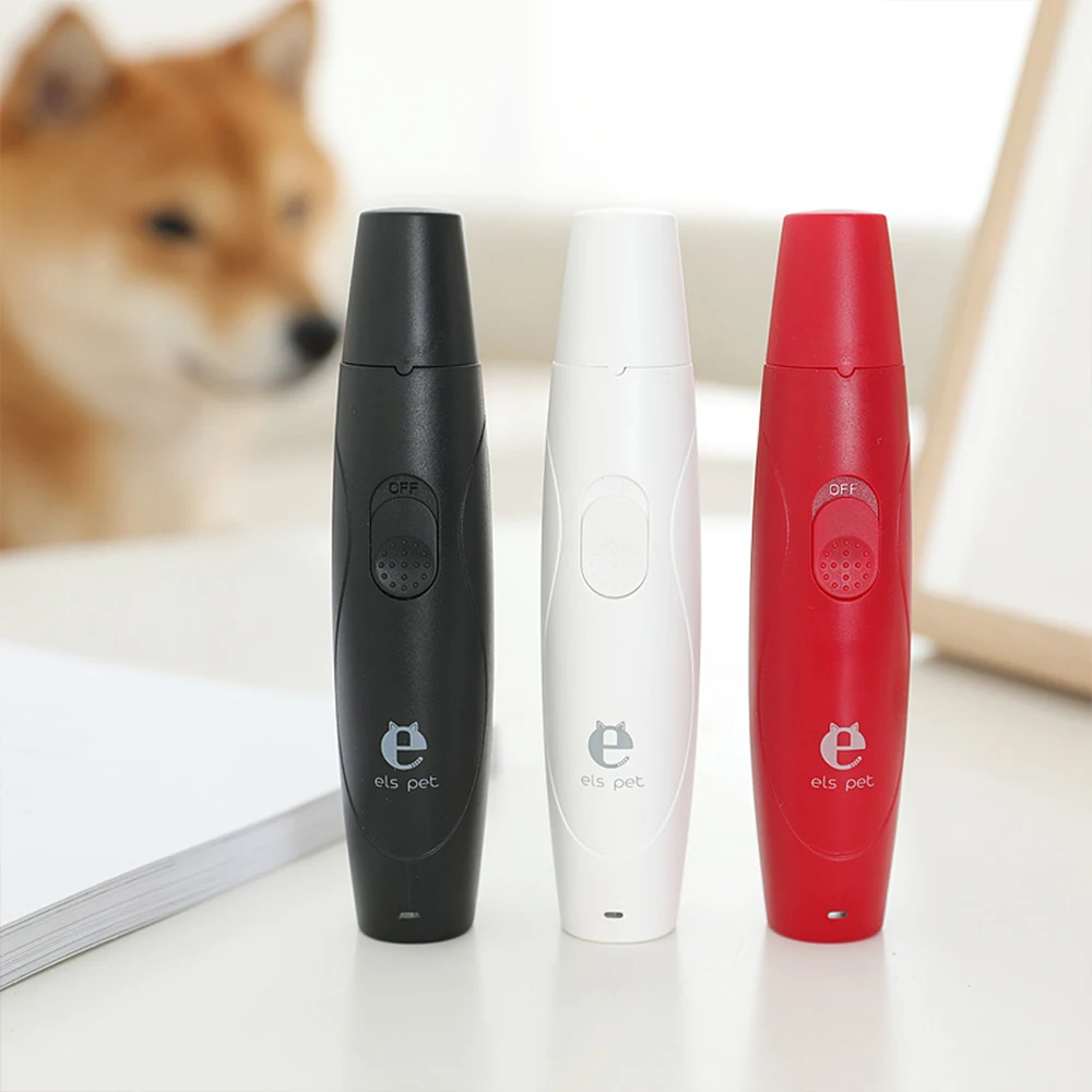 Машинка для шлифования ногтей домашних животных с аккумулятором/usb зарядкой