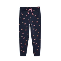 girls trousers with rainbow print fashion baby sweatpants autumn winter hot selling kids clothing full pants