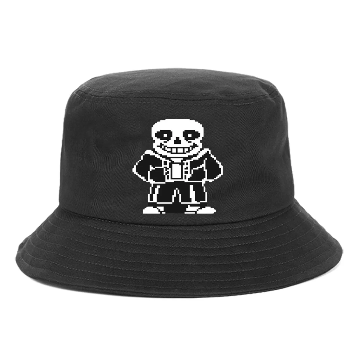 Панама с аниме Undertale для подростков летняя пляжная шляпа от солнца в стиле хип хоп